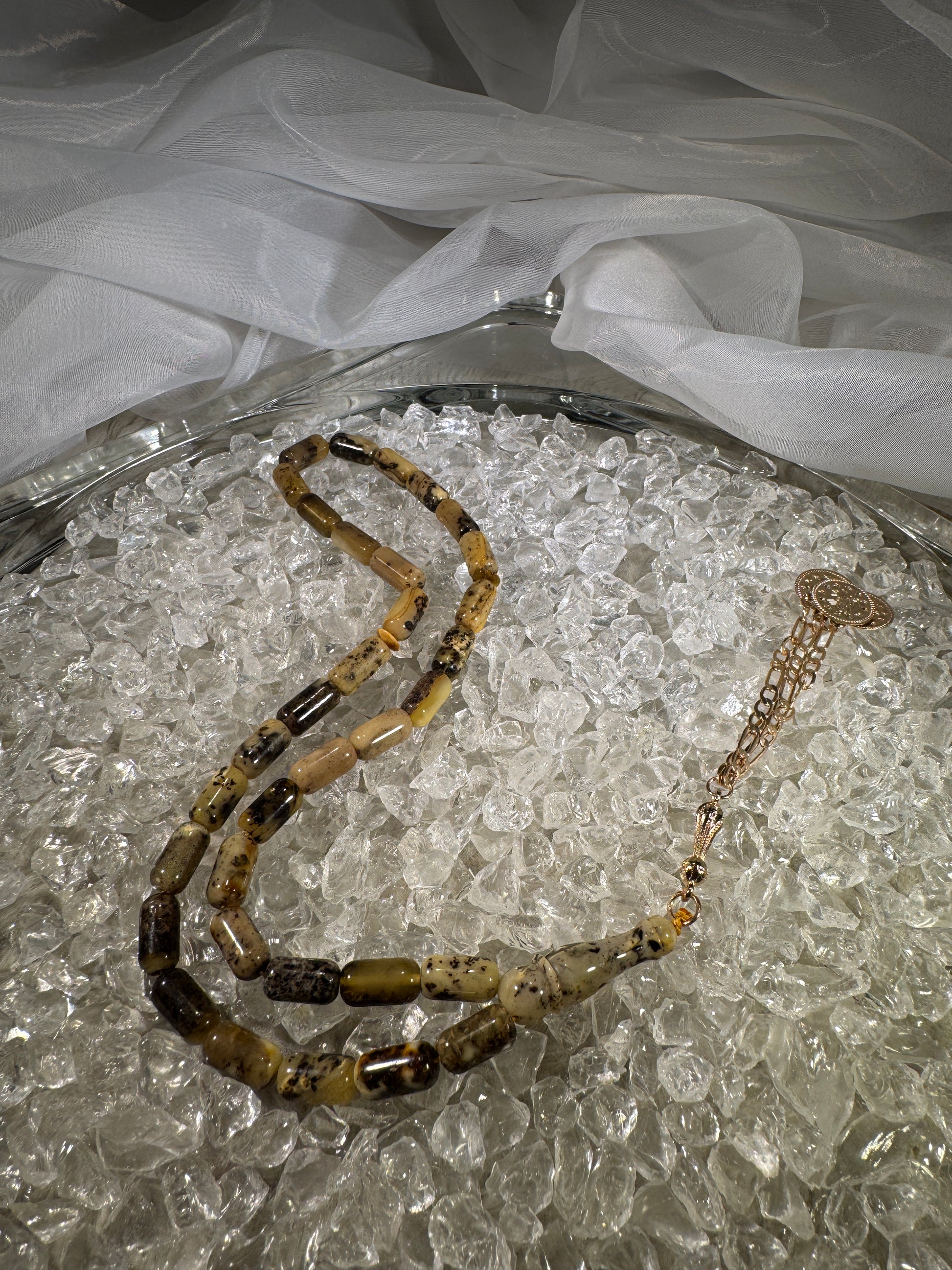 Baltic amber prayer beads with silk tassel – luxury Islamic gift misbaha, perfect for Ramadan, Eid, and special occasions