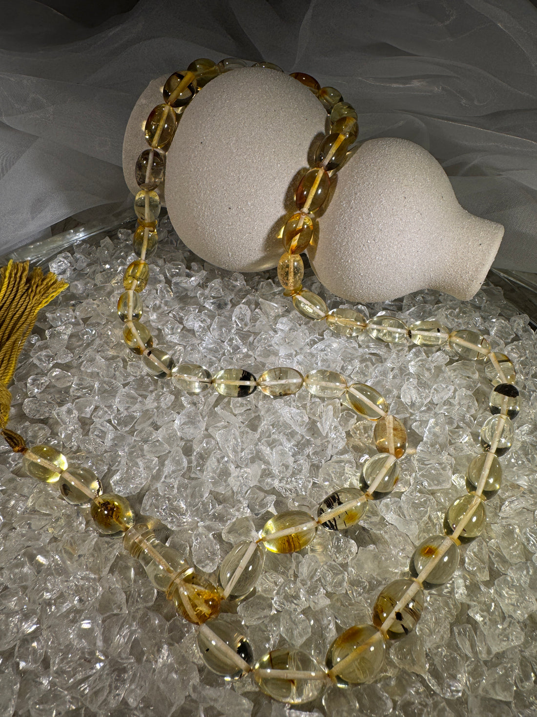Handmade Baltic amber prayer beads tasbih – authentic Islamic misbaha for dhikr, meditation, and daily prayer.
